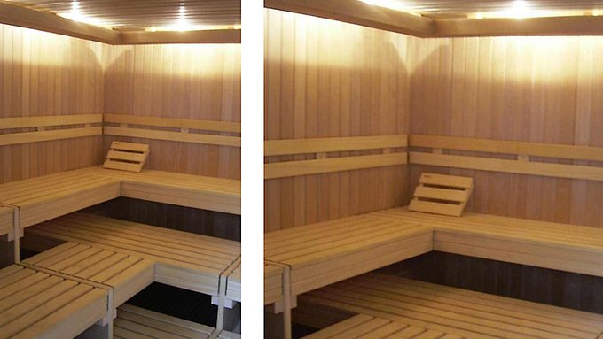 Sauna Die Sauna im Haus des Dresdner Ruder-Clubs