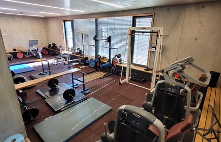 Kraftraum Der Kraftraum im Haus des Dresdner Ruder-Clubs